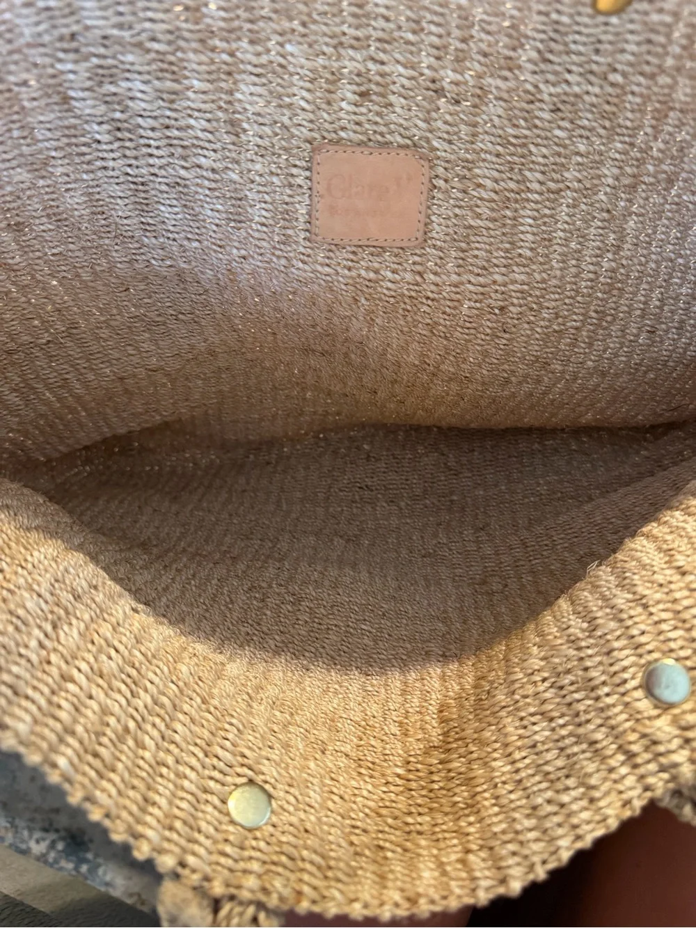 Clare V Clare V Natural Woven Tote